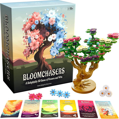 Bloomchasers - A Delightful 3D Tree Game of Flowers and Wits, 1-4 Players