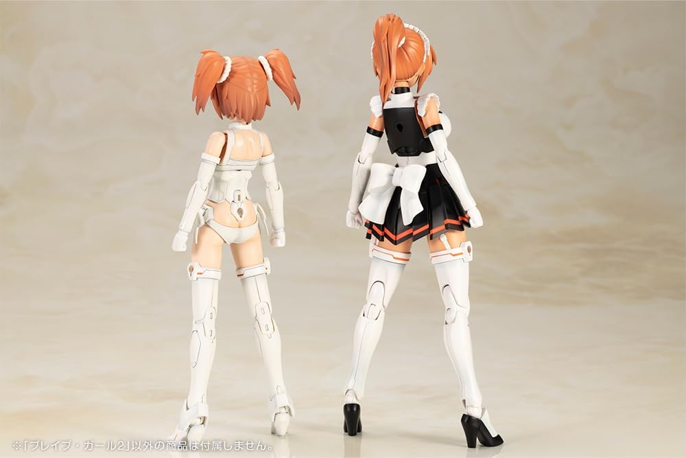 Kotobukiya GaoGaiGar Final Cross Frame Girl Brave Girl 2, Total Height Approx. 6.7 inches (170 mm), Non-Scale, Plastic Model