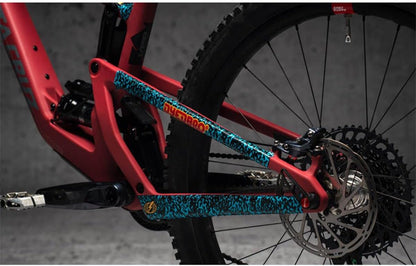 DYEDBRO - Protection de Cadre de vélo de VTT – Finition Mate – Plusieurs Styles – Couverture teintée par enveloppe Bro