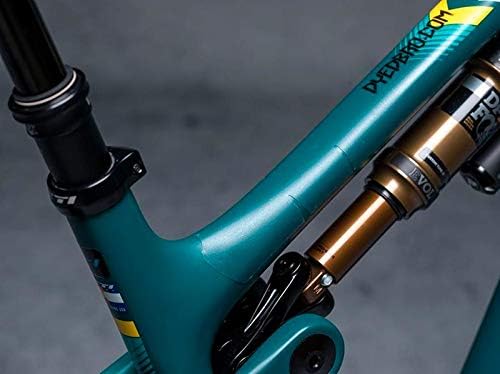 DYEDBRO MTB Frame Protection - Clear - Matte / White