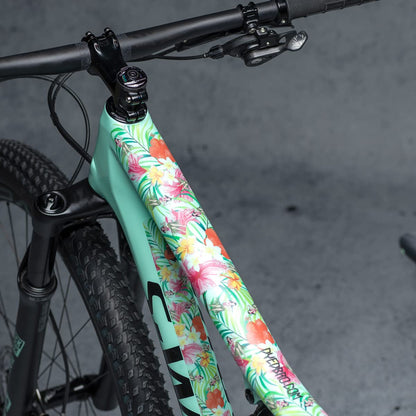 DYEDBRO MTB Frame Protection - Lightning - Blue