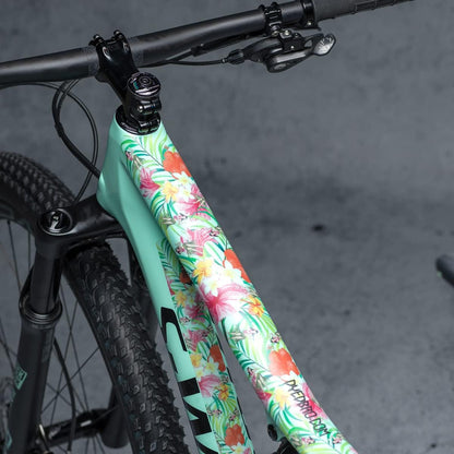 DYEDBRO MTB Frame Protection - Lightning - Pink
