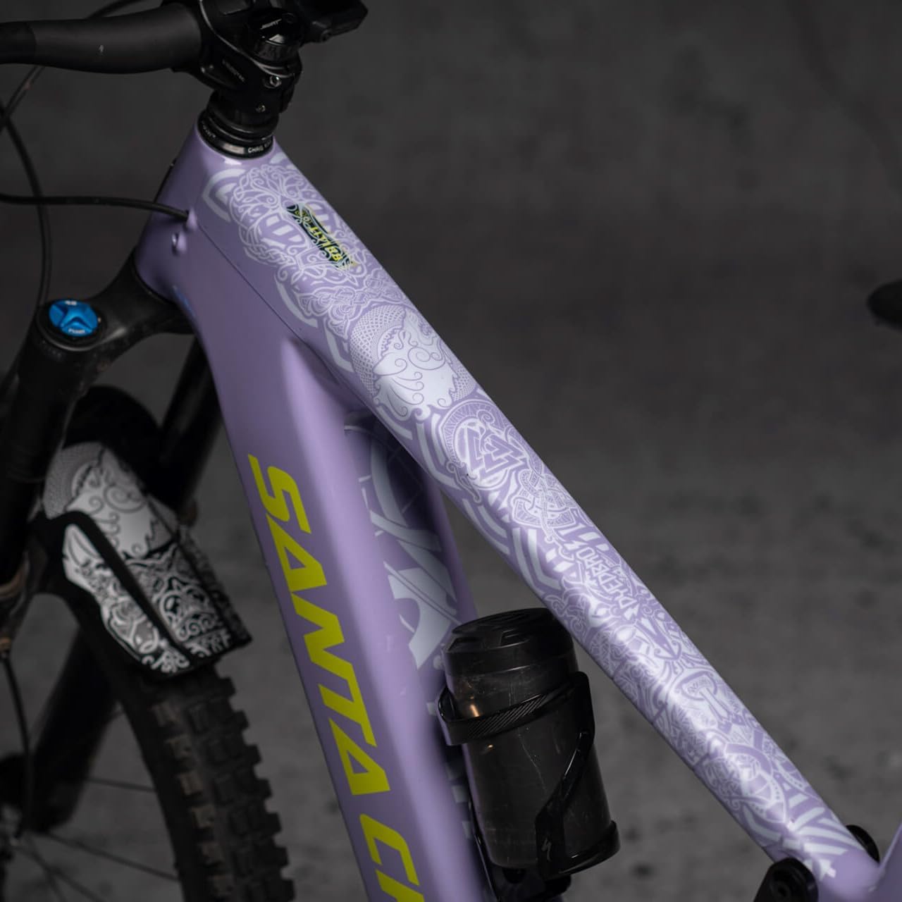 DYEDBRO - Ebike - Clear (Gloss) Bike Frame Protector Dyed Bro