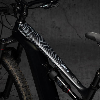 DYEDBRO - Ebike - Clear (Gloss) Bike Frame Protector Dyed Bro