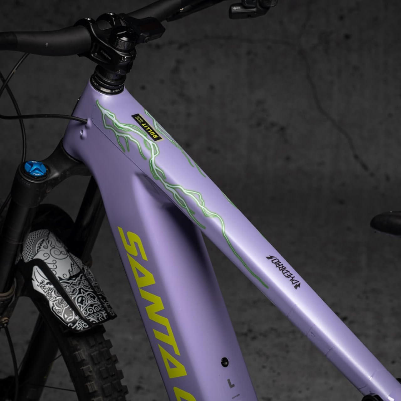 Dyedbro - Protection universelle pour cadre de vélo - Plusieurs styles et couleurs