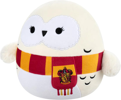 Squishmallows Original “Harry Potter” 10-Inch Hedwig with Scarf Plush | Collectable Cute Plush Toy, Cuddly Toys for Children, Soft Toys, Cute Teddies Suitable for Girls and Boys Ages 3+