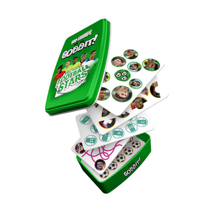 Top Trumps World Football Stars Goddit! Card Game for Kids and Adults Family Game Travel Game 1 to 6 Players Makes a Great Gift for Ages 6 plus