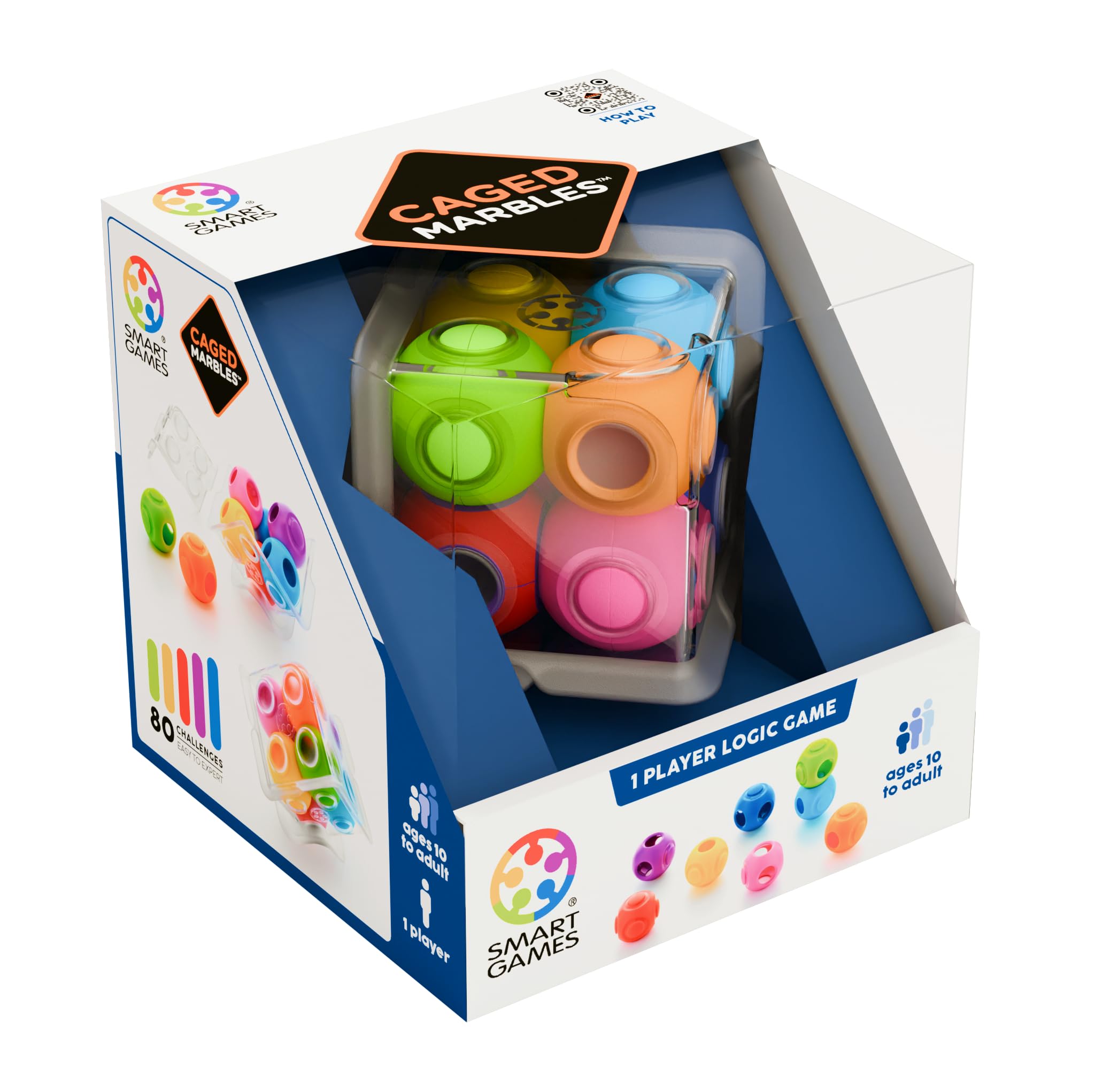 SmartGames - Brain Teasers Caged Marbles / Boardgames