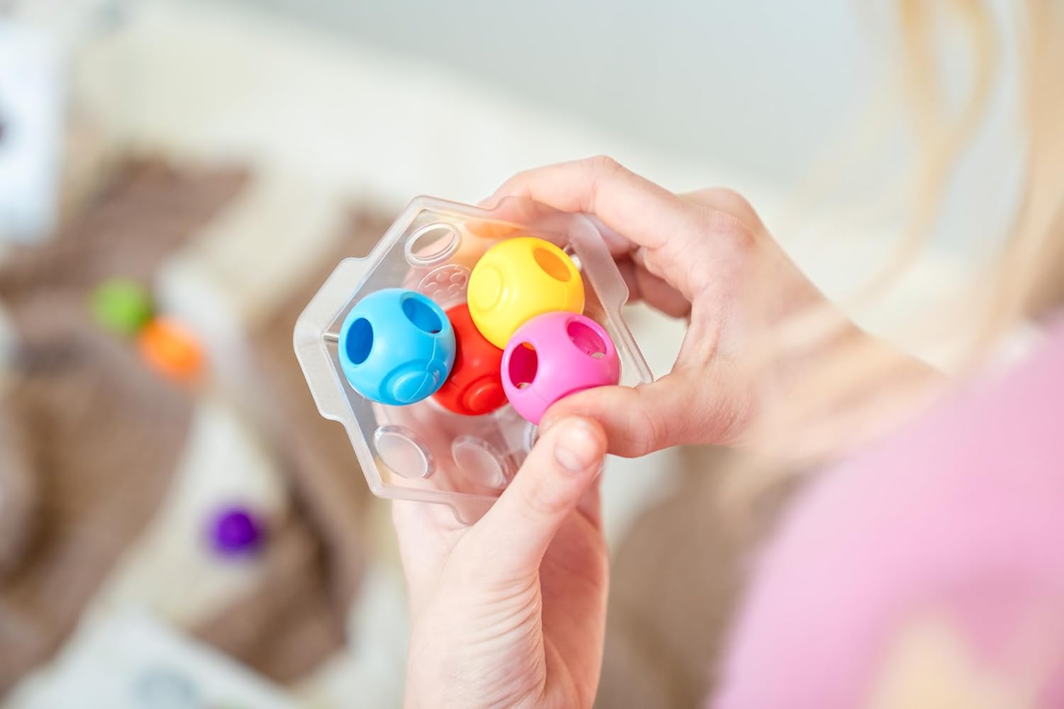 SmartGames - Brain Teasers Caged Marbles / Boardgames