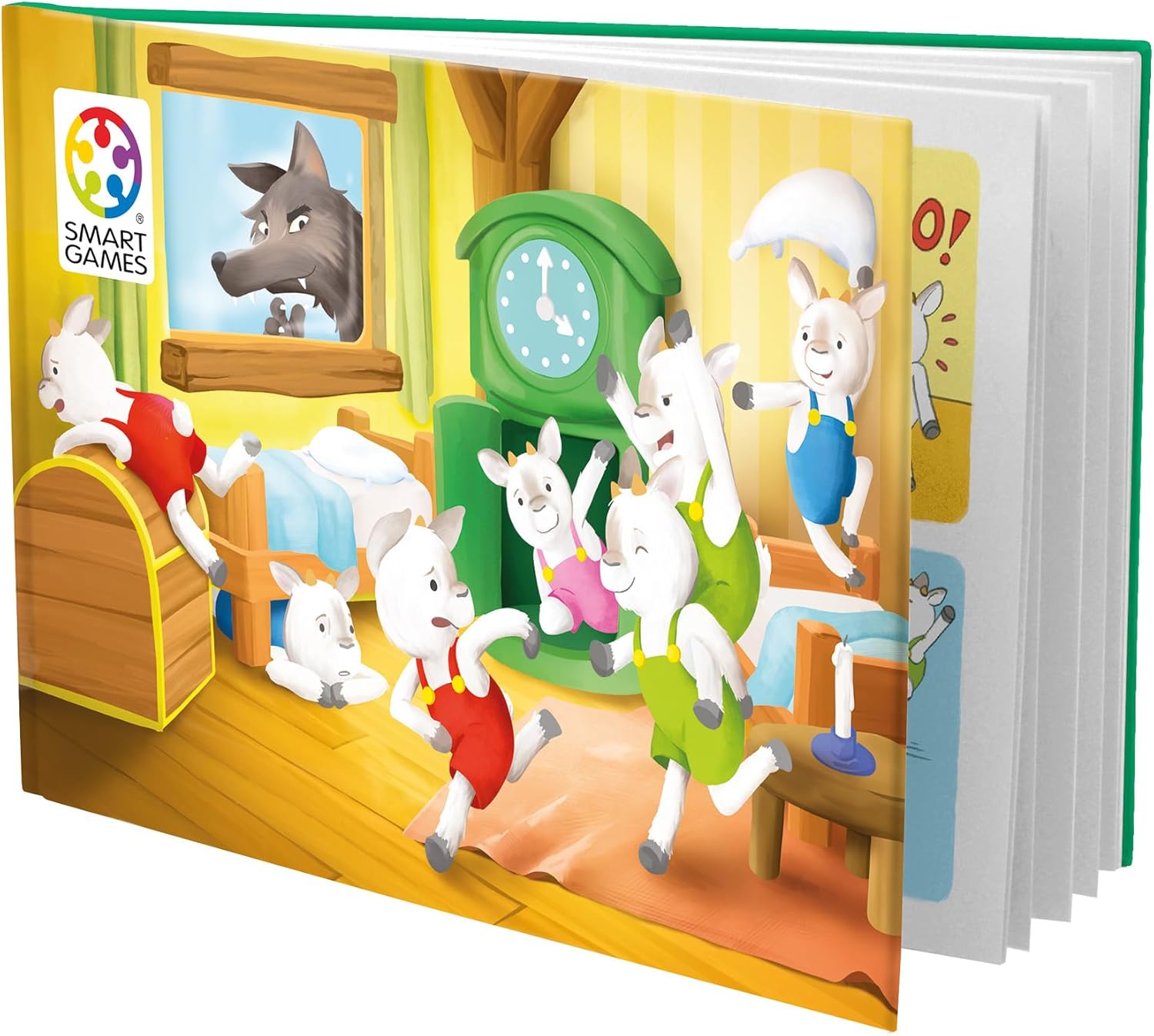 SmartGames - The Wolf & The 7 Goats Deluxe (Hide n Seek in UK) /Boardgames(FN)