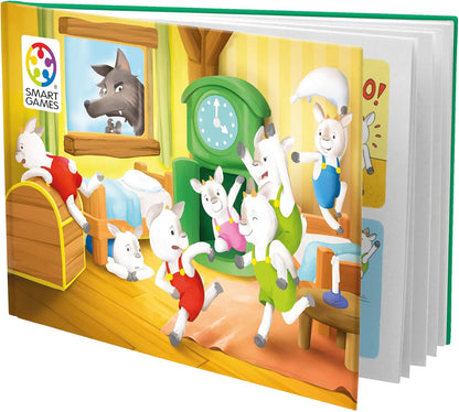 SmartGames - The Wolf & The 7 Goats Deluxe (Hide n Seek in UK) /Boardgames(FN)