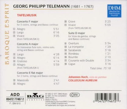 Telemann: Tafelmusik