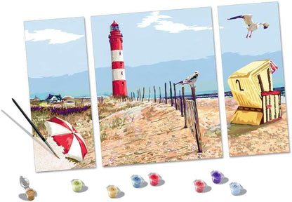 Ravensburger - CreArt Schilderen op Nummer - Beside The Seaside