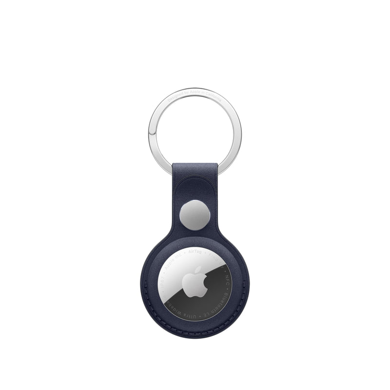 Apple - Case For Airtag - Stainless Steel, Microtwill - Navy - For Airtag
