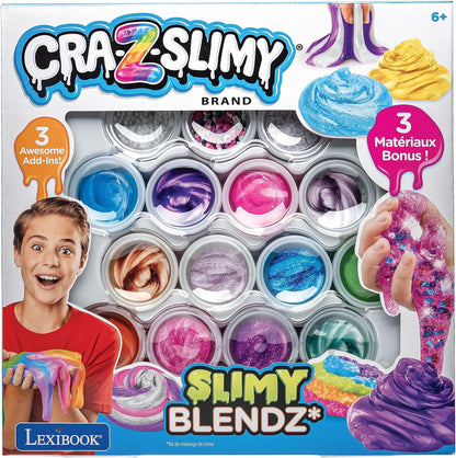 Lexibook, Kit Slimy Mengsels, 12 kleuren, CRSLIM4