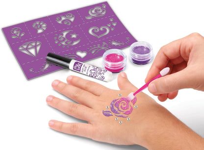 Lexibook, 3-in-1 beautyset, blauw roze paars, CRSS18