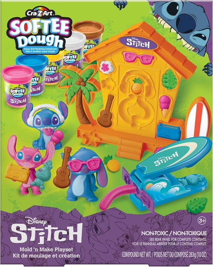 Cra-Z-Art - Disney Stitch Softee Dough Figure Maker (Crdough50D)