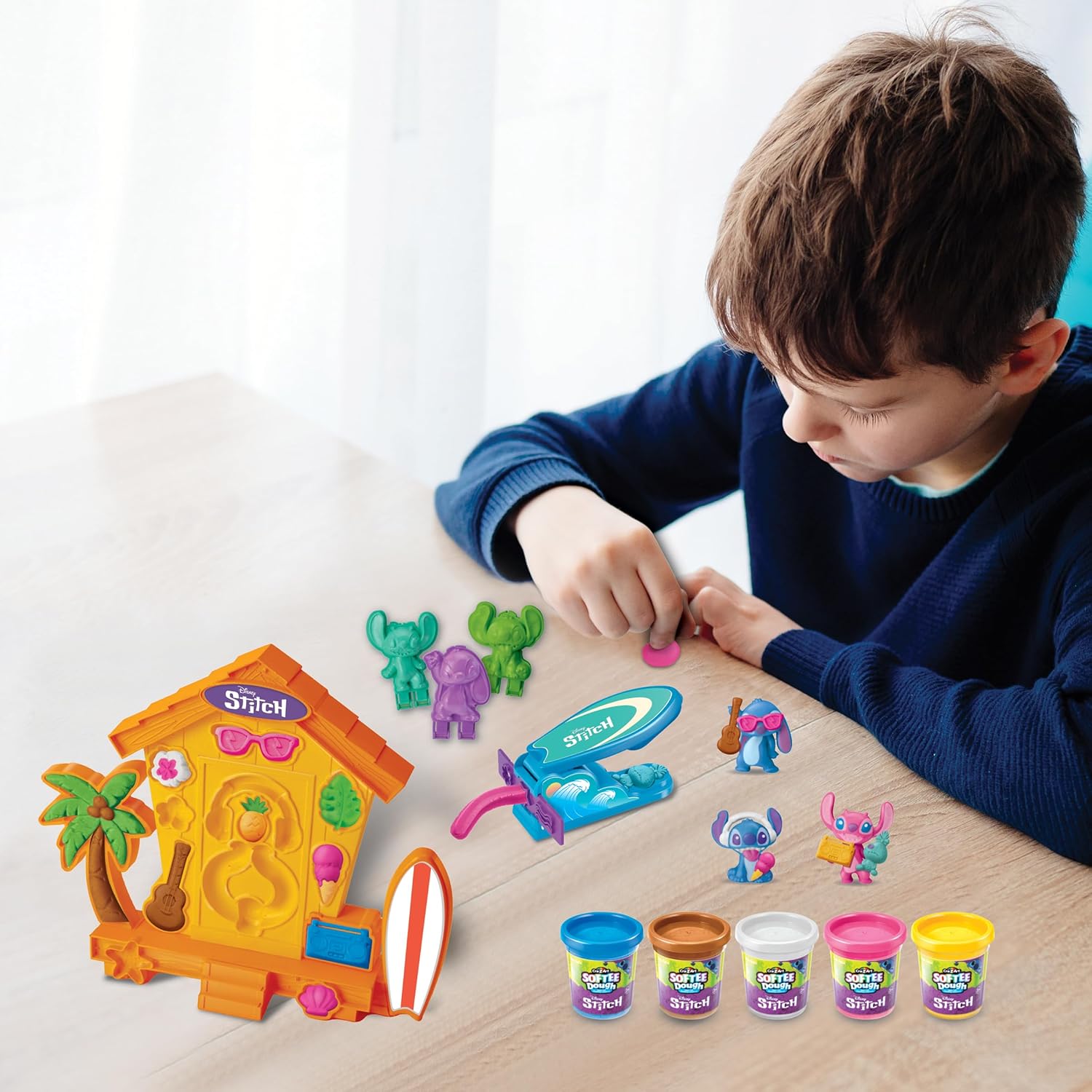 Cra-Z-Art - Disney Stitch Softee Dough Figure Maker (Crdough50D)