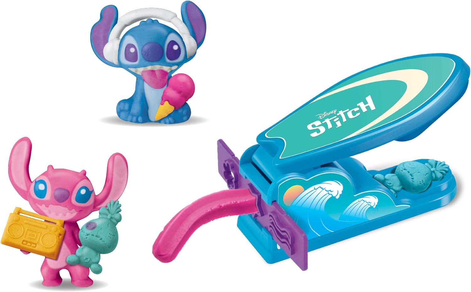 Cra-Z-Art - Disney Stitch Softee Dough Figure Maker (Crdough50D)
