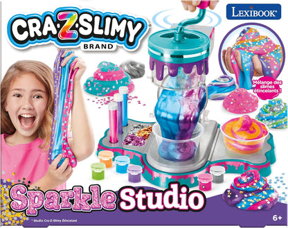 Lexibook, Studio Slimy Glinsterend, Roze Violet Blauw Oranje Groen Zilverkleurig, CRSLIM40