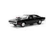 Jada Toys Fast & Furious 9 Dom's 1970 Dodge Charger, Tuning-Modell im Maßstab 1:24, zu öffnenden Türen, Freilauf, Motorhaube und Kofferraum, schwarz