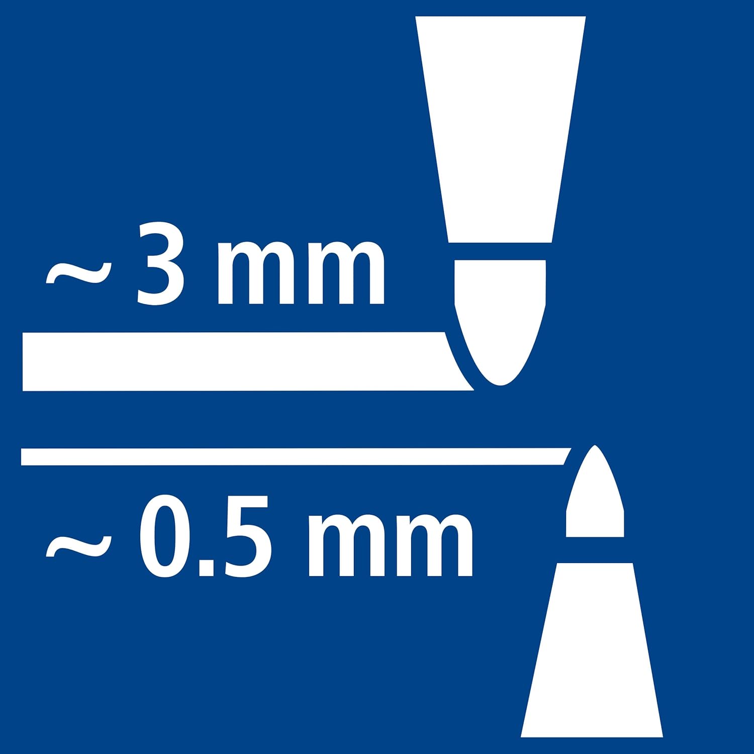 Staedtler - Dual-Tip Markers , 6 Assorted (3200 C6F)