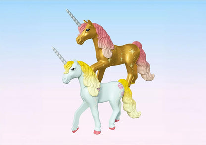Playmobil - Collectible Unicorn: Sky Rose With Fairy (71841)