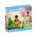 Playmobil - Collectible Unicorn: Sky Rose With Fairy (71841)