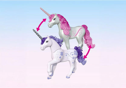 Playmobil - Collectible Unicorn: Lucky Lavender With Fairy (71843)