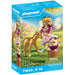 Playmobil Golden Unicorn Foal with Fairy – Magical Fantasy Figure Set with Accessories, Imaginative Role‑Play Toy for Kids Ages 4+