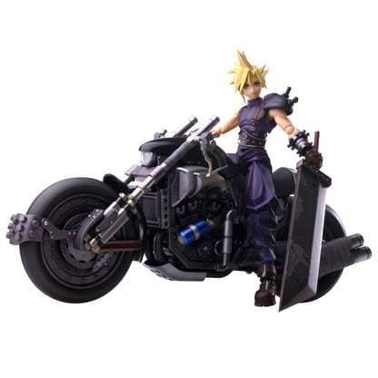 Final Fantasy VII Bling Arts Cloud Strife & Hardy Daytona PVC Pre-Painted Action Figure