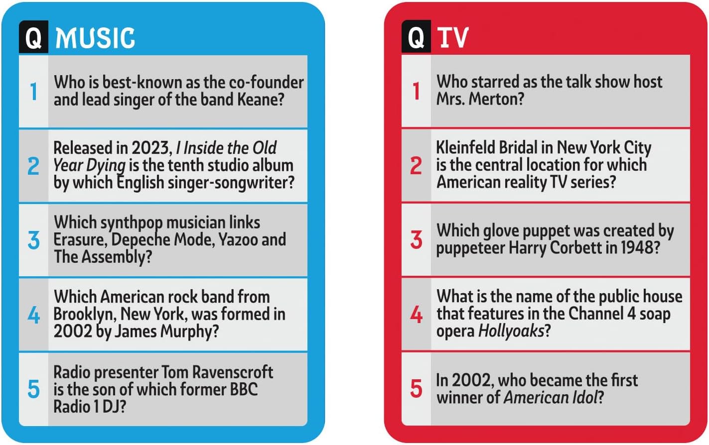 Pub Quiz - The Star