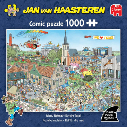 Jan van Haasteren - Rondje Texel (1000 stukjes