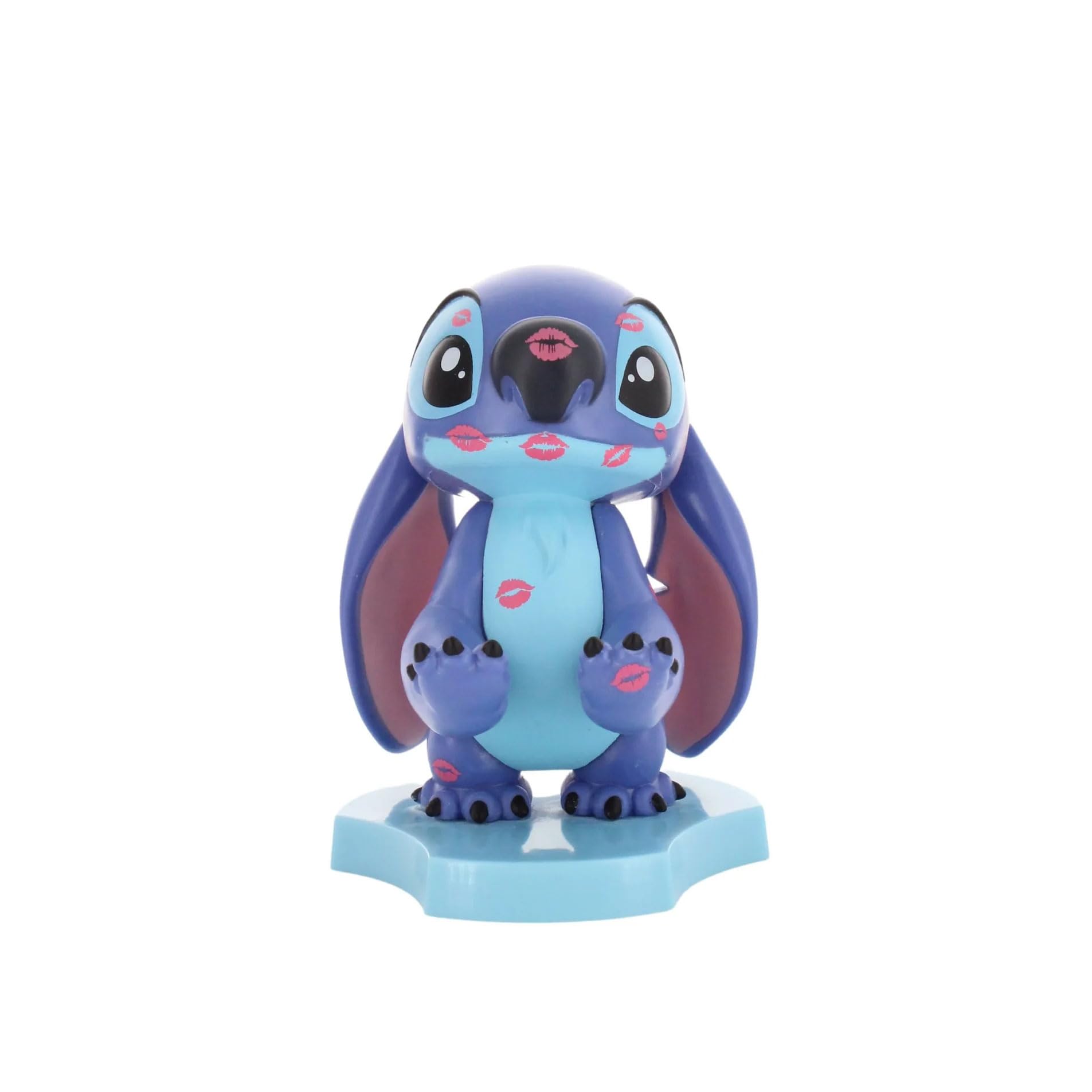 Exquisite Gaming: Holdems: Lilo & Stich - Loved Up Stitch - Earbud & Phone Holder, Cable Guys Stand, Mini Collectibles with a Twist, Licensed Figure