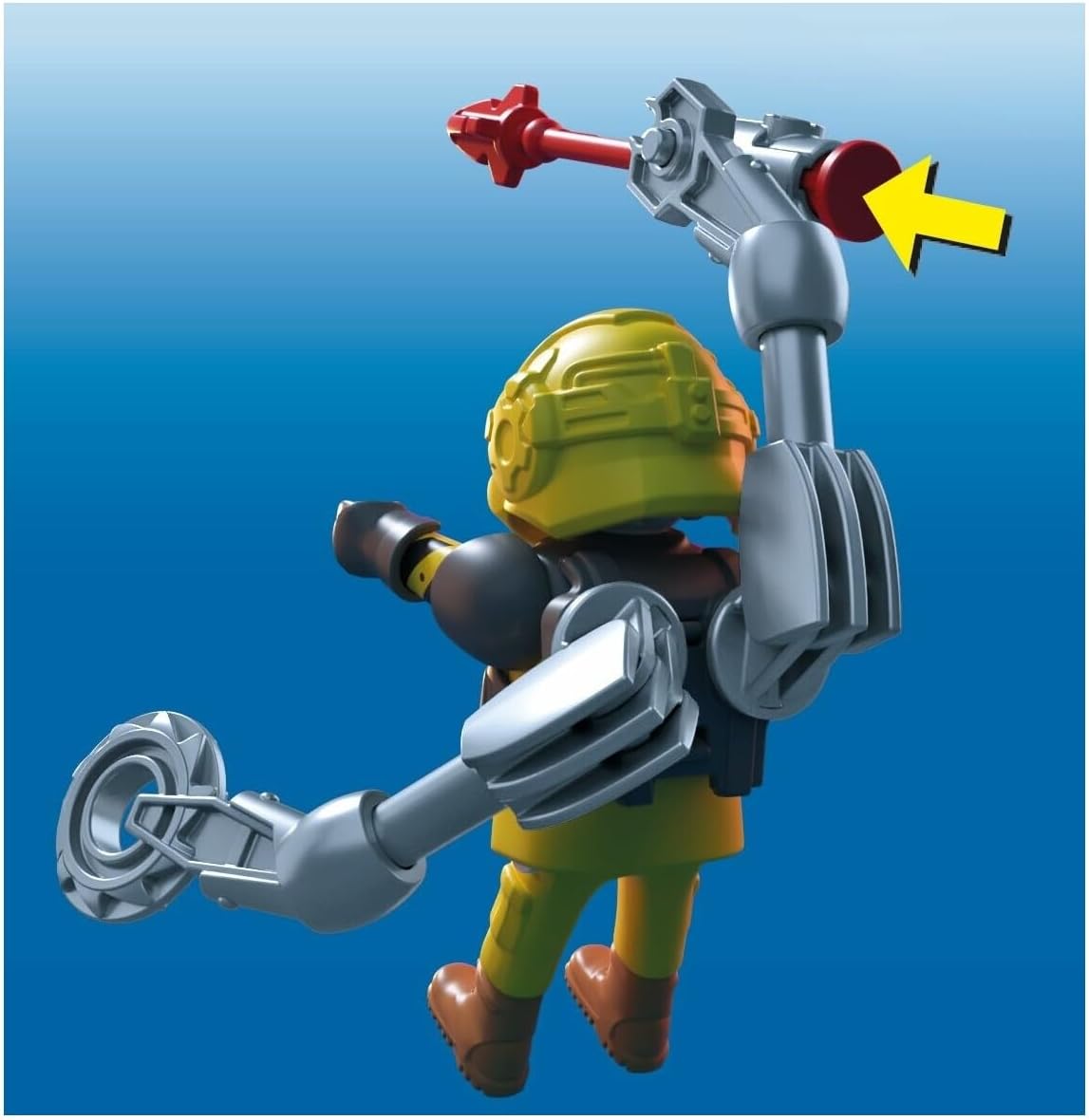Playmobil Robot Hero – Collectible Action Figure with Mechanical Armor and Tech Accessories