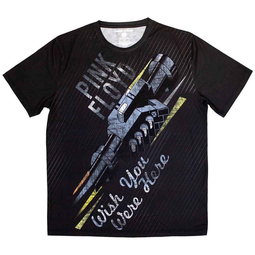 Sublimation T-Shirt # X-Large Unisex Black # Wish You Were Here