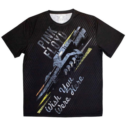 Sublimation T-Shirt # X-Large Unisex Black # Wish You Were Here
