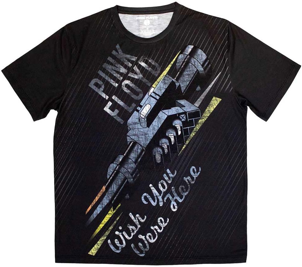 Sublimation T-Shirt # X-Large Unisex Black # Wish You Were Here