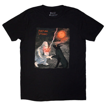 T-Shirt # X-Large Unisex Black # Luck & Strange Fortuna E Strano