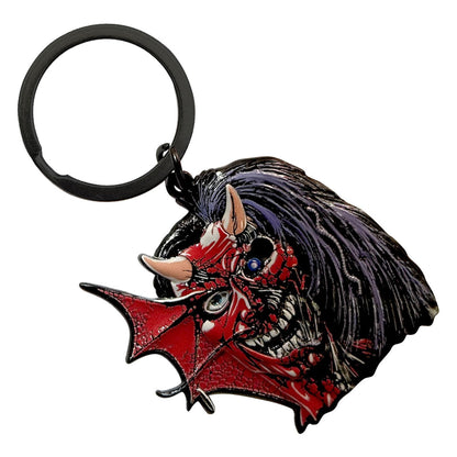 Rock Off officially Licensed Products Iron Maiden Purgatory Eddie keyring Keychain One Size