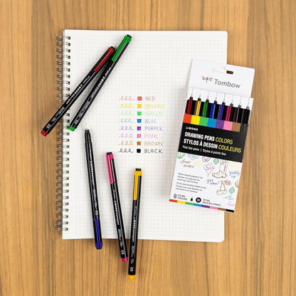 Tombow Fineliner Mono Drawing Pen 03, Brown