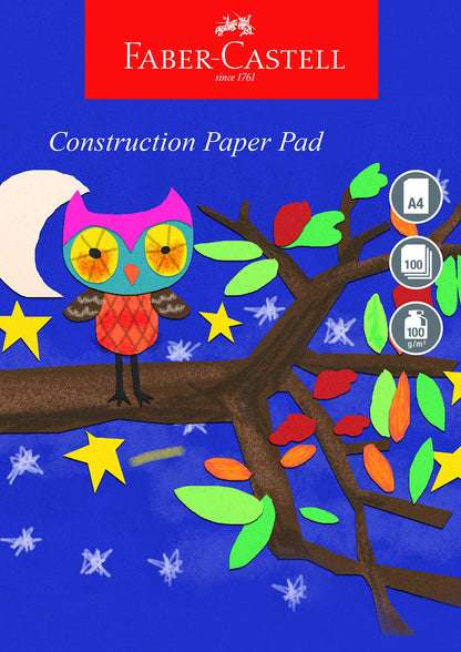 Faber A4 Construction Paper Pad