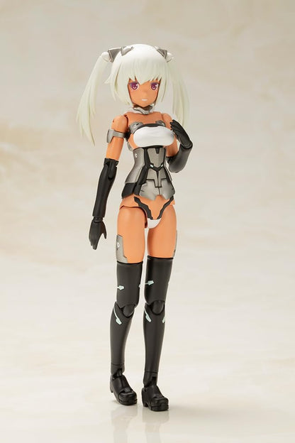 Kotobukiya Frame Arms Girl Leticia Silver Version, Gesamthöhe ca.5,9 Zoll (150 mm), nicht skalierbar, Plastikmodell