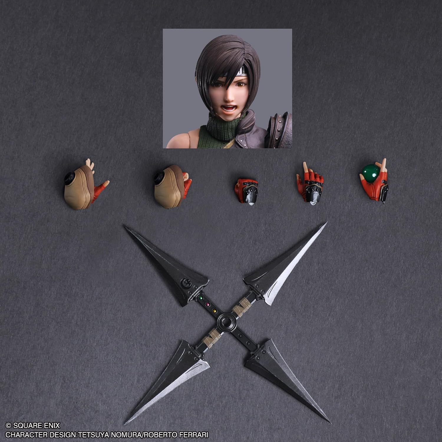 Square-Enix Final Fantasy VII Play Arts Kai figurine Yuffie Kisaragi 25 cm
