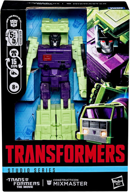 Transformers Studio Series Voyager Class The The Movie Constructicon Mixmaster Action Figure