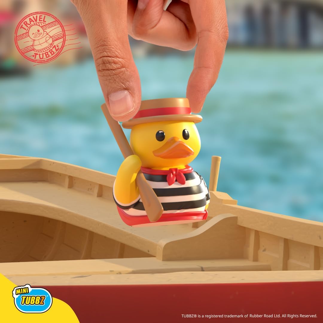 TUBBZ Mini: Travel - Italy Gondolier Cosplaying Rubber Duck Vinyl Cruise Ducking Figure
