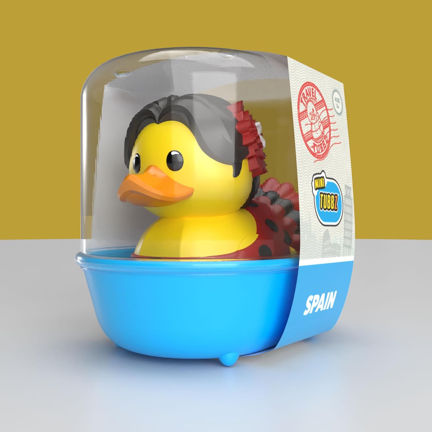 TUBBZ Mini: Travel - Spain Flamenco Cosplaying Rubber Duck Vinyl Cruise Ducking Figure