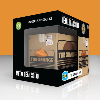 TUBBZ First Edition: Metal Gear Solid - The Orange Box Cosplaying Rubber Duck Vinyl Figure