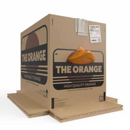 TUBBZ First Edition: Metal Gear Solid - The Orange Box Cosplaying Rubber Duck Vinyl Figure