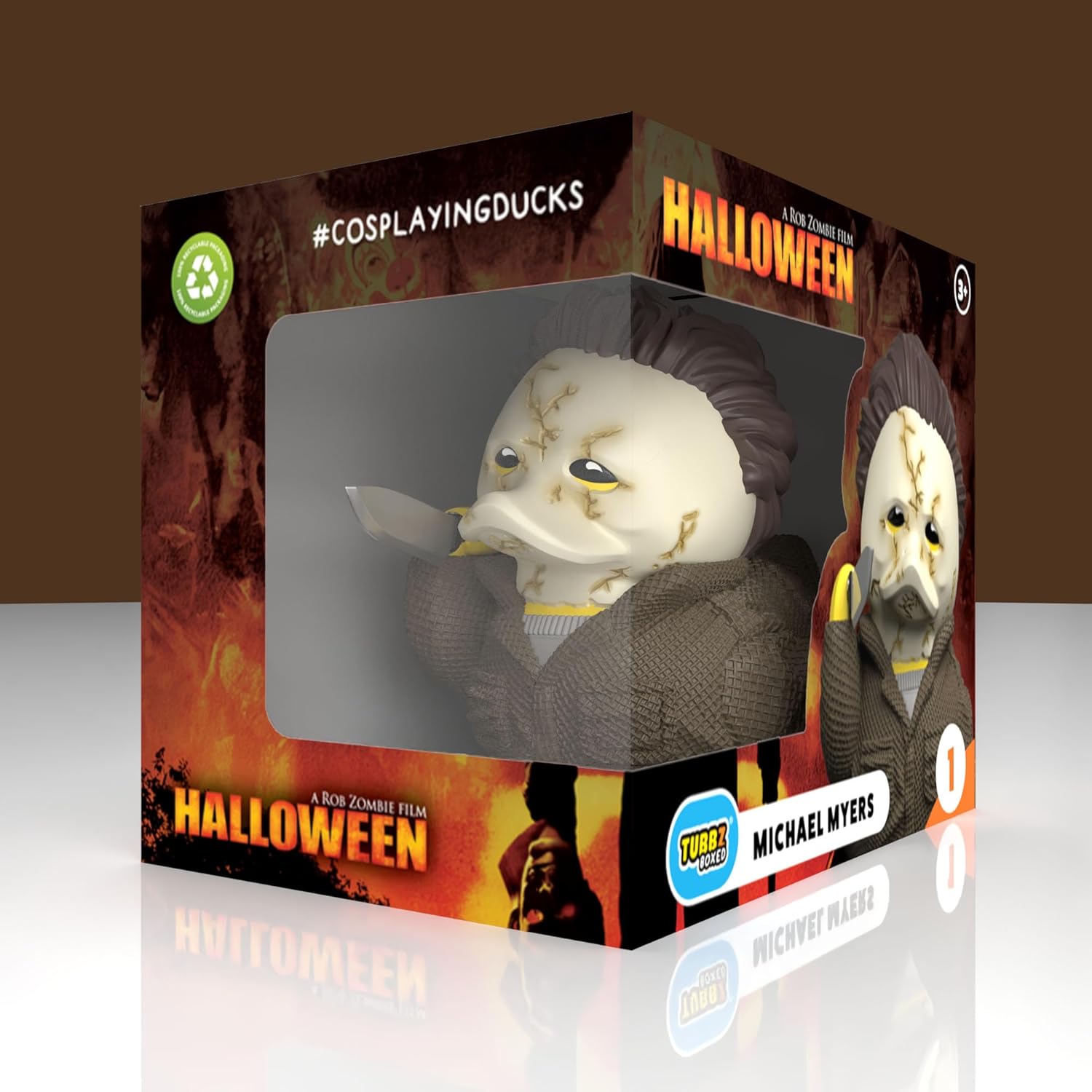 TUBBZ Boxed Edition: Horror - Michael Myers Halloween Cosplaying Rubber Duck Vinyl Figure